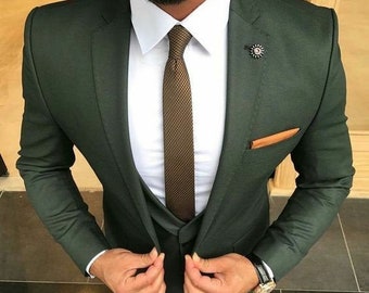 3 Piece Suit for Men | Etsy