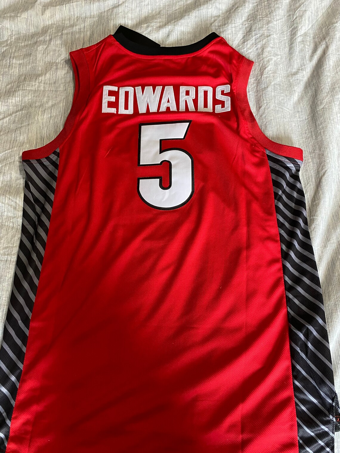 Anthony Edwards MN Timberwolves genäht Jersey ROY Etsy
