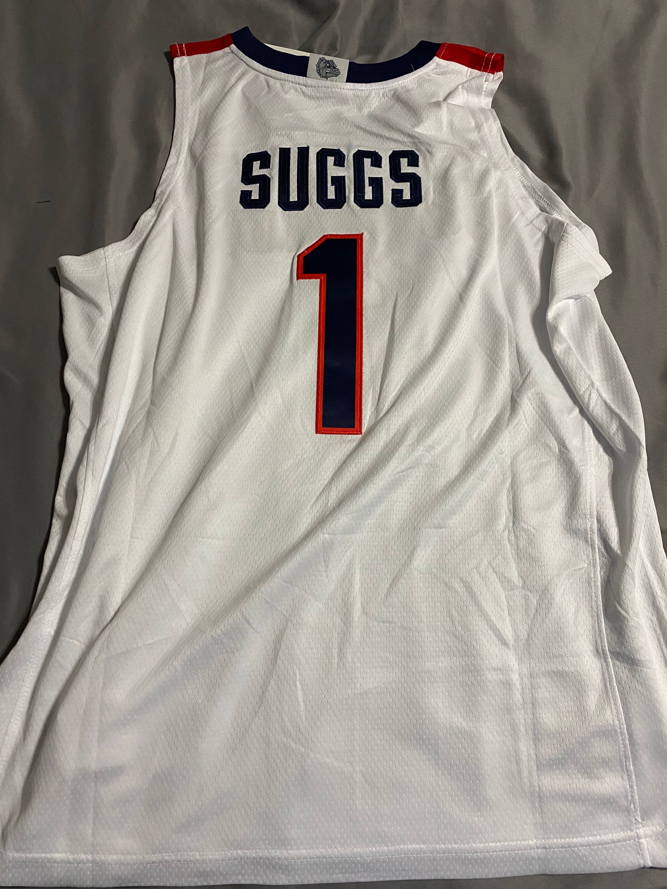 Jalen Suggs Gonzaga bulldogs stitched 