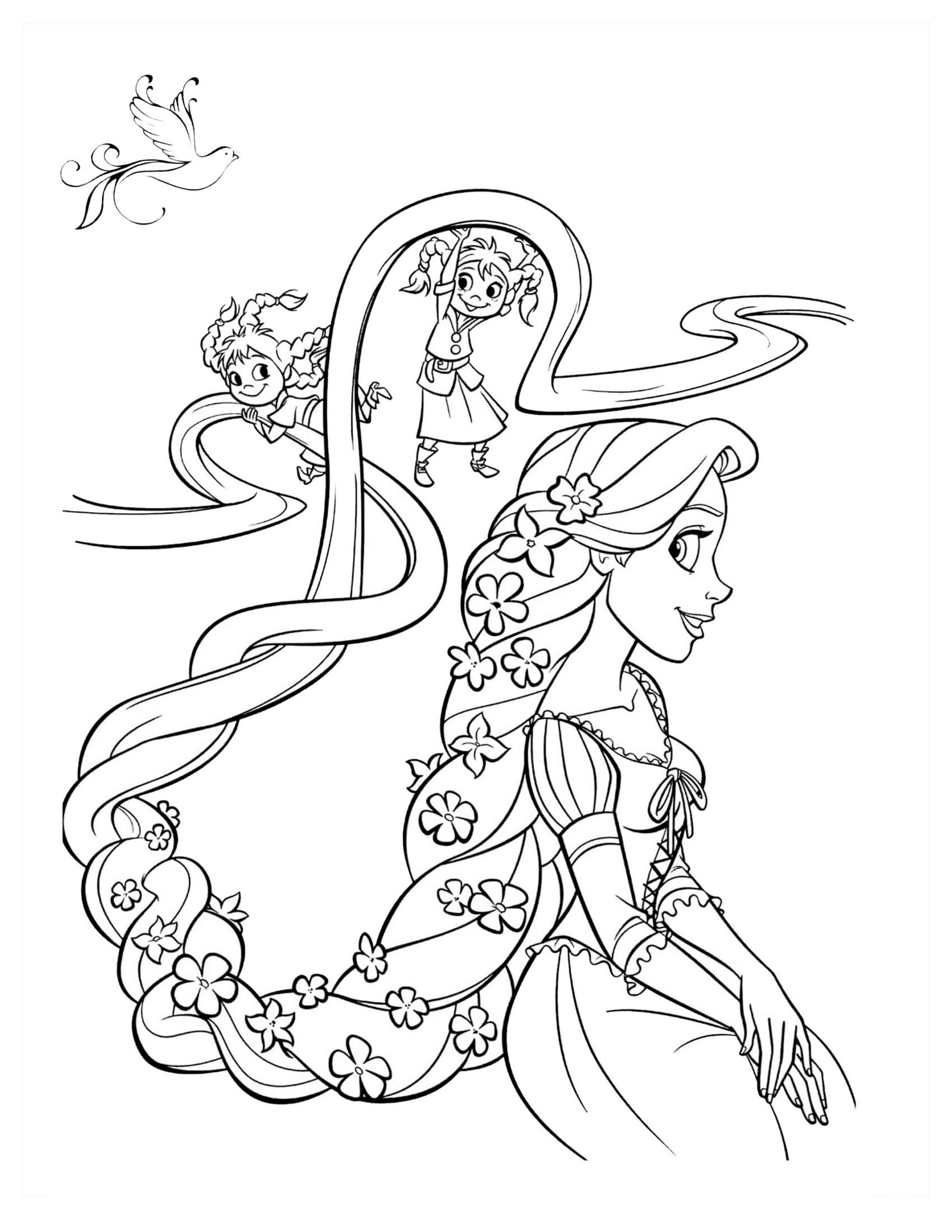 40 Disney Princess Coloring Pages | Etsy