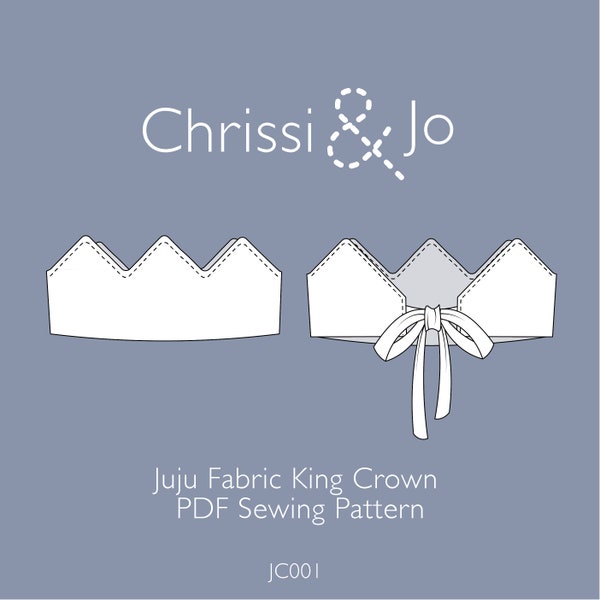 Juju Fabric Crown PDF Sewing Pattern