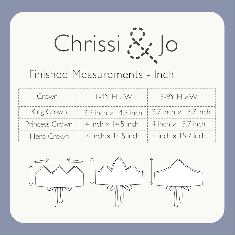 Fabric Crown Sewing Pattern Bundle: DIY Birthday Party Hat (PDF) - Etsy