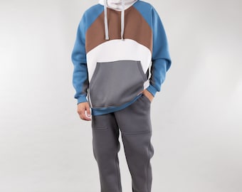 Hoodie "Umka", Sweatpants, Ukrainian Oversize Sweatshirt With Unique Design, Hooded Sweater, Sweatshirt With Large Pocket, Hoody For Men
