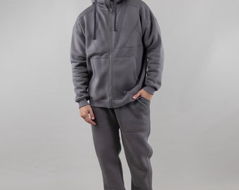 Men's Zip Hoodie, Sweatpants, Oversize Sweatshirt With Unique Design, Zippered Hoodie, Unisex Hoodie, Style Hoody For Men