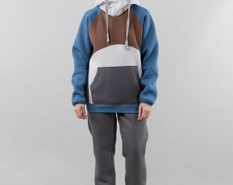 Hoodie "Umka", Sweatpants, Ukrainian Oversize Sweatshirt With Unique Design, Hooded Sweater, Sweatshirt With Large Pocket, Hoody For Women