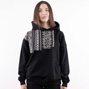 Hoodie &quot;Vyshyvanka&quot;, Traditional Ukraine Embroidered Hoodie, Women&#39;s Hoodies, Streetwear For Women, Unique Unisex Designer Hoodies