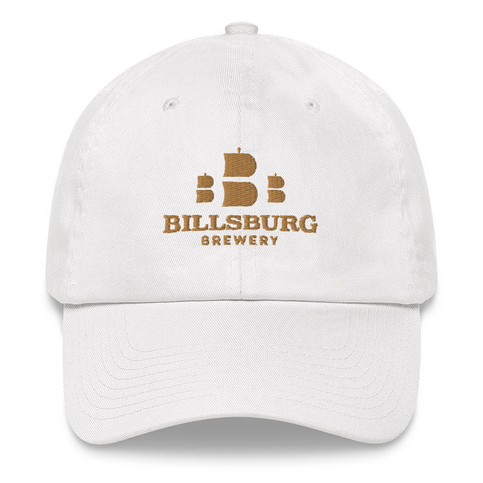 Billsburg Brewery Gold Logo Hat 6 Colors Available Black Etsy