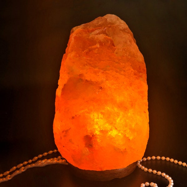 Himalaya Rosa Salzlampe 100% natürliche handgefertigte Reine Crystal Rock Salzlampe mit Blub Healing Ionisierenden Tischlampen Geschenk