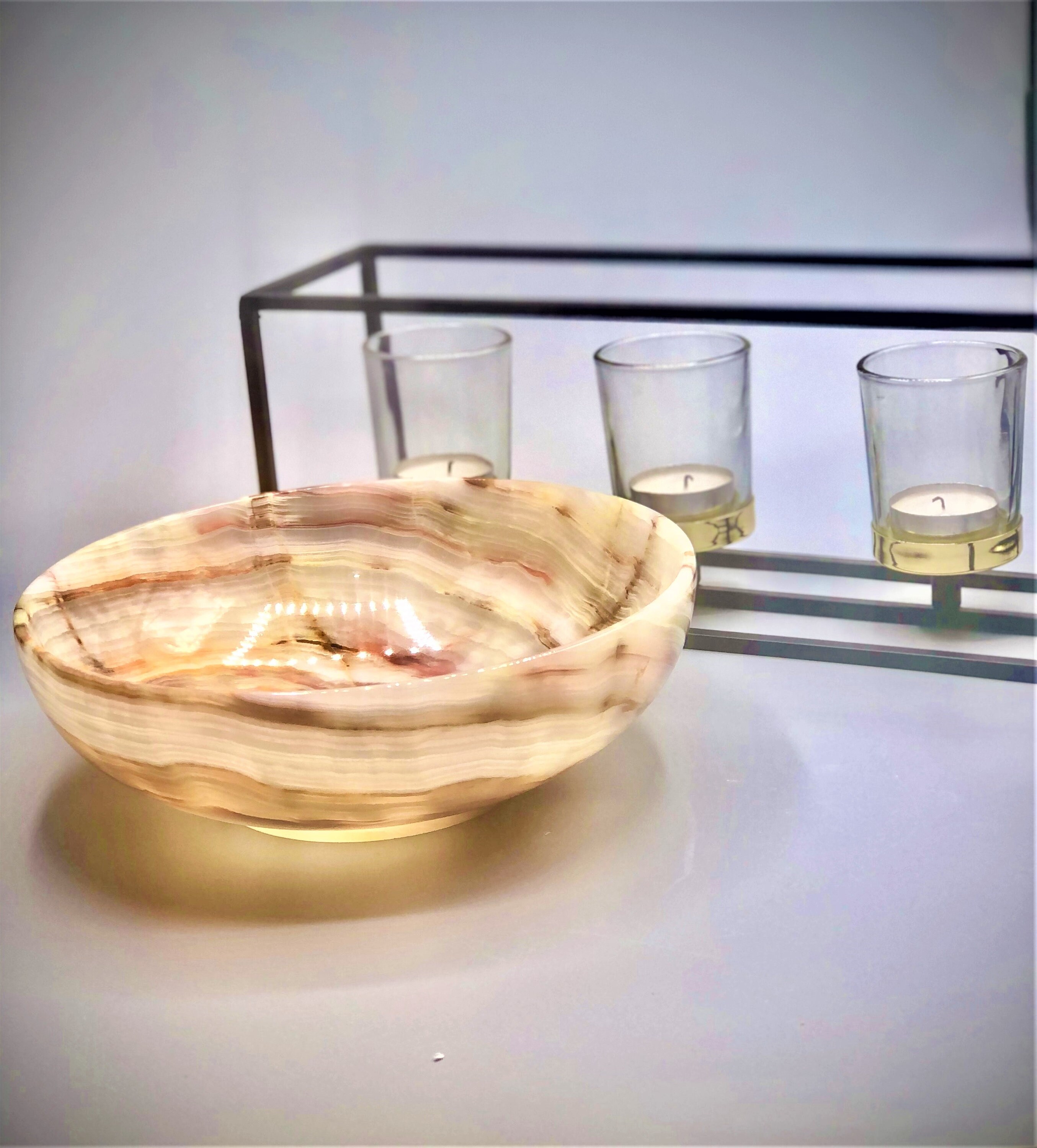 onyx Crystal Bowl onyx