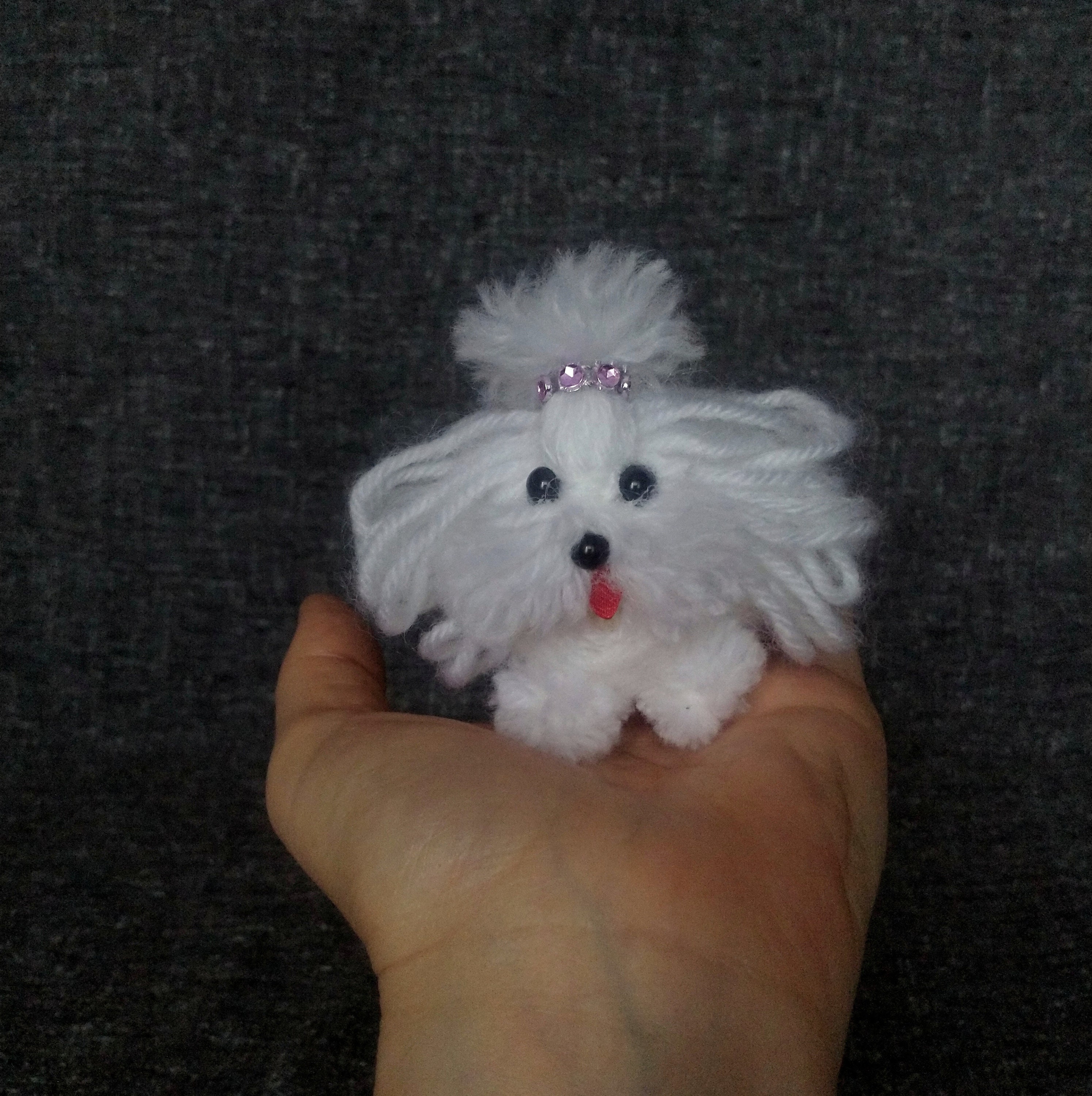 Toys handmadetoy dogsoft toytoy made of threadsyarn Etsy