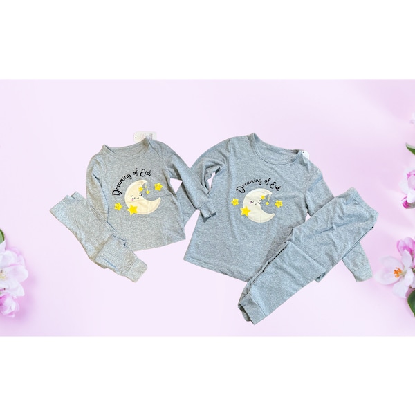 Dreaming of Eid Children's Pajama set, Eid Mubarak, Kids gifts