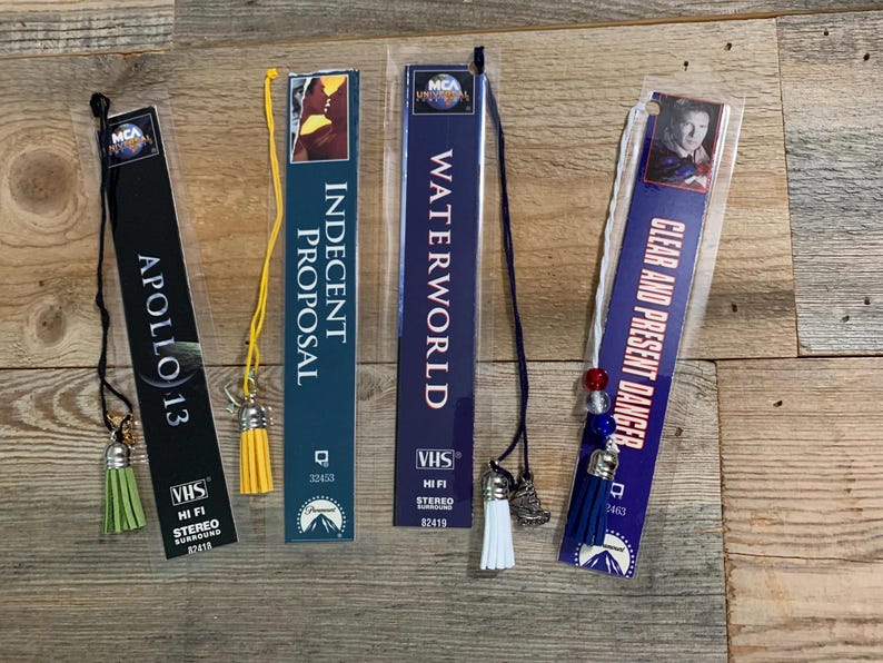 VHS Movie Bookmarks - Etsy