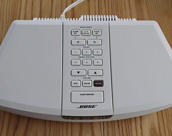 Bose Wave Radio AWR1-1W AM/FM Alarm Clock AUX Working Condition
