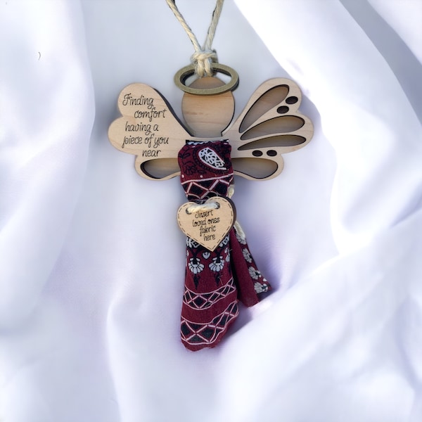 Angel Memorial Clothing Ornament, Personalized
