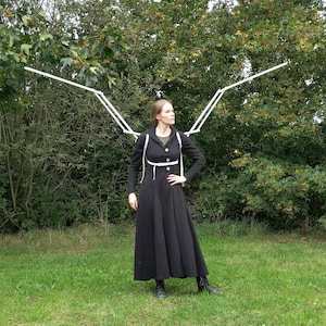 Articulating Wing Harness Large 'Upward' 240cm/7'10" lightweight for Cosplay, Costumes, Drag, Angel, Dragon, Demon, Mechanical Wings