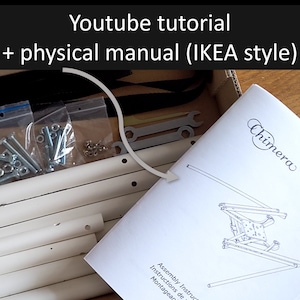 Diy Kit Articulating Wing Frame Large Upwards 240cm 7 10 Lightweight