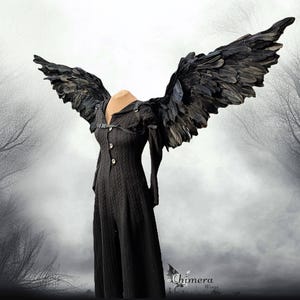 Articulating Angel Wings - PDF sewing pattern- Small Angel Feathers- Digital download for a cover that fits wing frame &quot;small upwards&quot;