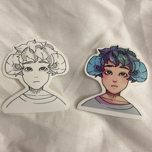 Dreamer Portrait Sticker