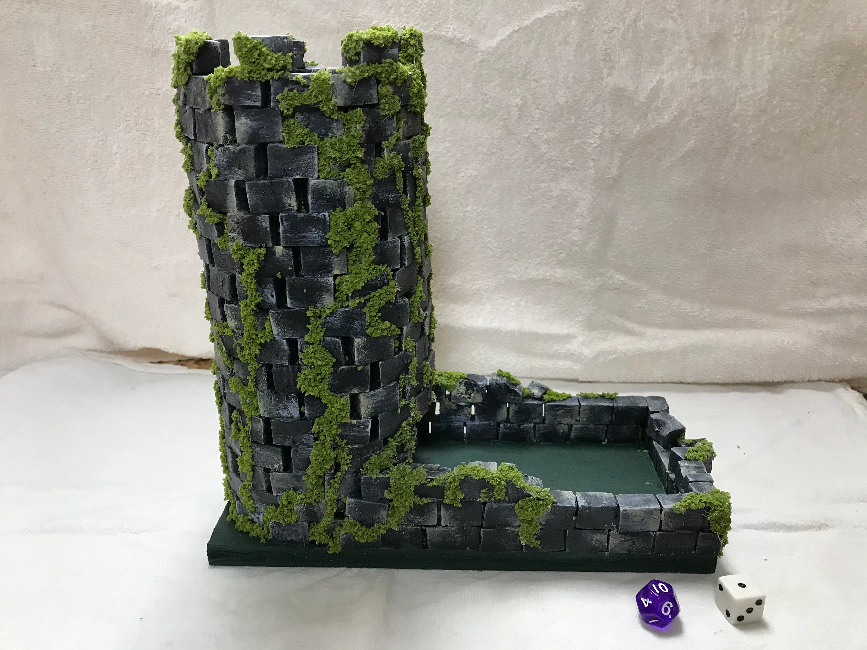 Home crafted DnD dice rolling tower Etsy