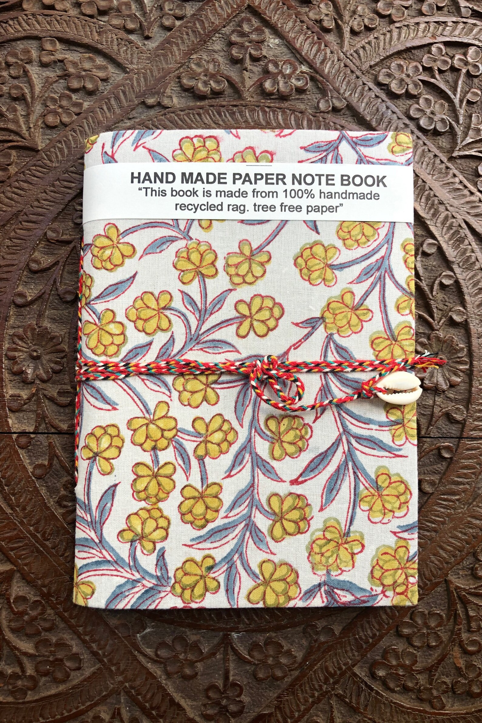 Khadi Paper Notebook 7x5inch Sketchbook hardback Journal Etsy