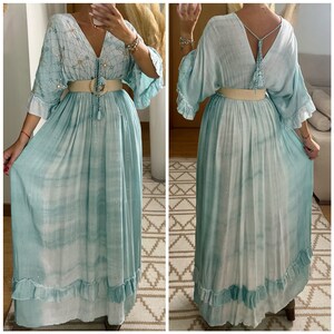 Maxi dress boho, boho dress, dress pattern, wedding boho dress, maxi dresses, bohemian dress, dress for girl, boho wedding, lace dress. image 2