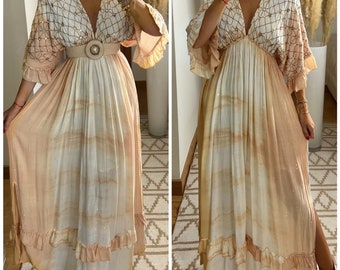 Robe maxi boho, robe boho, patron de robe, robe boho de mariage, robes maxi, robe bohème, robe pour fille, mariage boho, robe en dentelle.