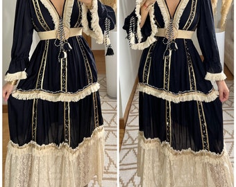 Boho-Hochzeitskleid, Maxi-Boho-Kleid, schwarzes Kleid, Vintage-Boho-Kleid, Kleid Boho für Frauen, Kleidermuster, Hochzeits-Boho-Kleid, Kleid Boho.
