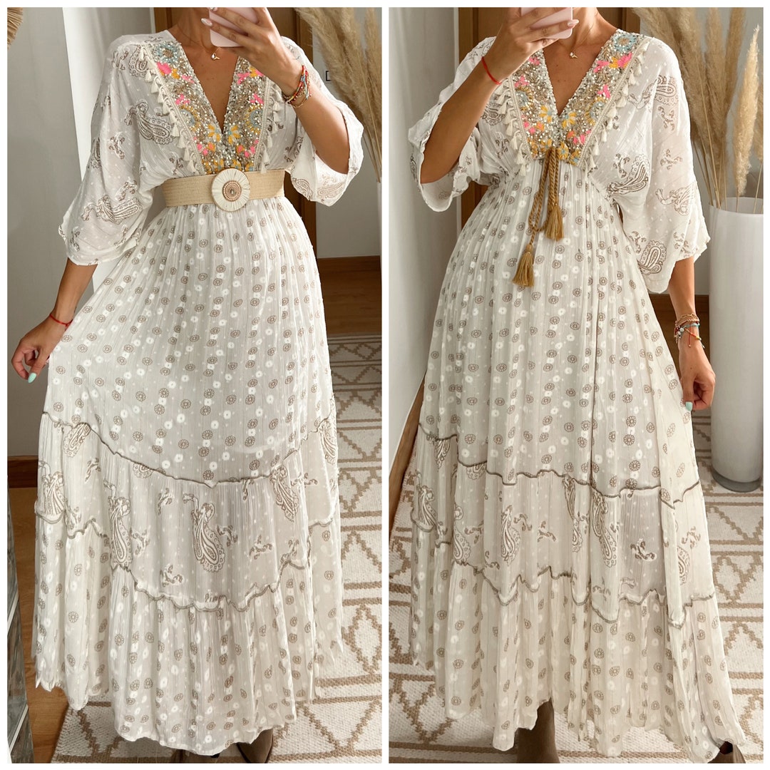 Dress Boho Boho Wedding Dress Maxi Dresses Boho Dress for - Etsy