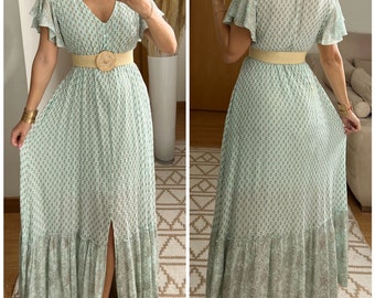 Robe Boho pour femme, robe maxi boho, patron de robe, robe bohème, robe boho, robe maxi boho, robe d'été, boho kleid, robe maxi.