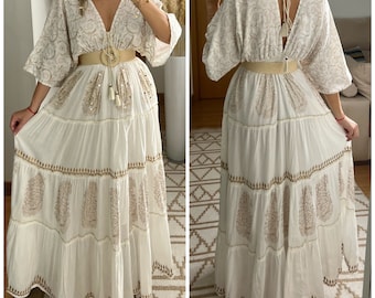 Boho-Hochzeitskleid, Maxi-Boho-Kleid, Sommer-Boho-Kleid, Boho-Kleid, Kleid Boho für Frauen, Boho-Kleid, Kleid Boho, Hochzeits-Boho-Kleid.