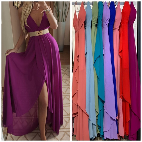 Special Event Dress Open Back Dress Event Dress Gala Dress Etsy