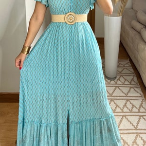 Robe Boho pour femme, robe maxi boho, patron de robe, robe bohème, robe boho, robe maxi boho, robe d'été, boho kleid, robe maxi. image 7