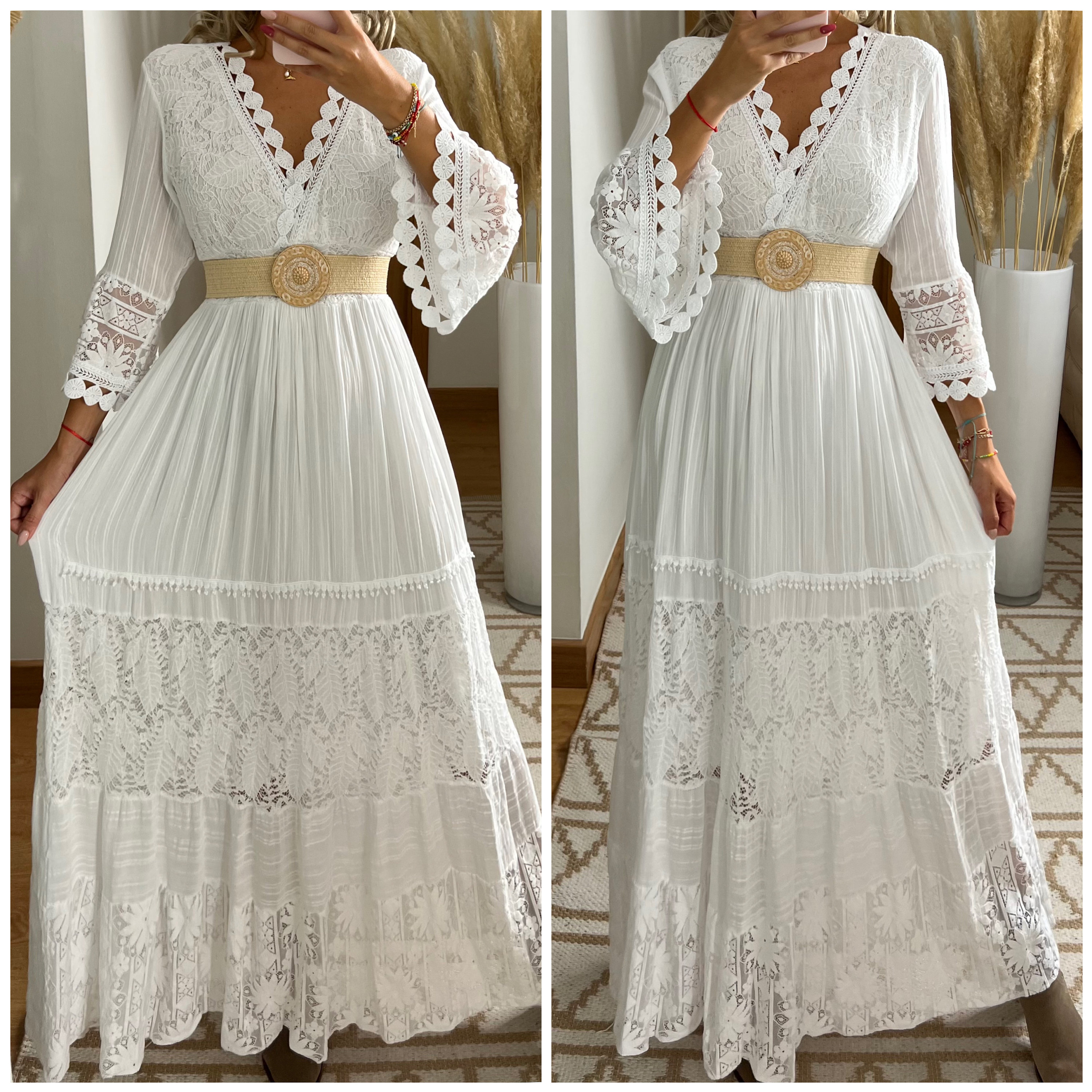 White Dress Women, Simple Wedding Dress, Boho Wedding Dress, Prom Dress  Long, Women Dress Formal, Summer Dress, Maxi Linen Dress 0959 -  Norway