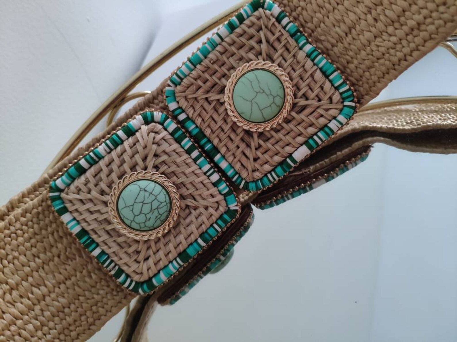 Raffia belt raffia belt for women natural bohemian raffia Etsy