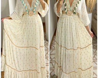 Maxi boho dress,dress white, bohemian dress, boho kleid, dress boho for women, dress pattern, wedding boho dress, boho dress, summer dress.