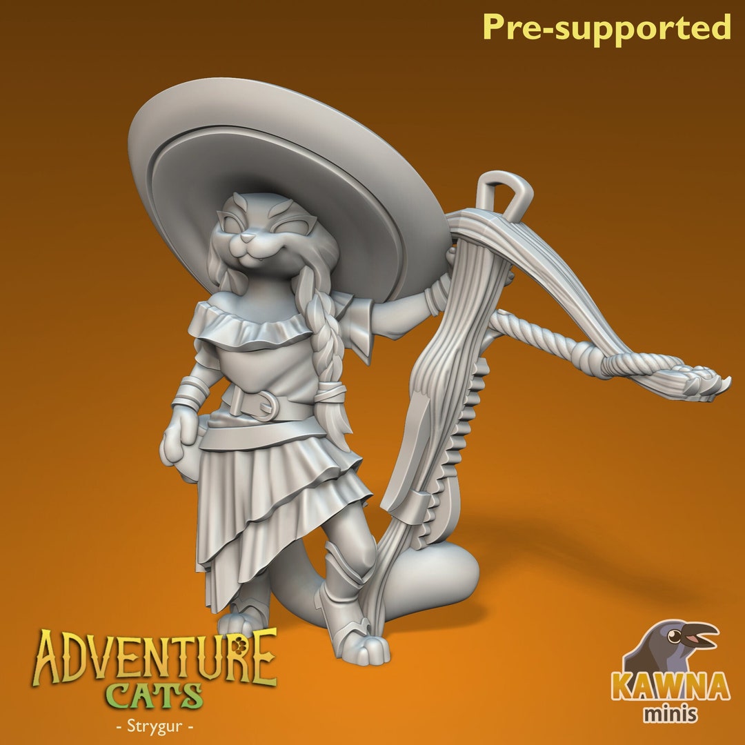 Strygur Ranger Cat - Female | Kawna | Adventure Cats | UNPAINTED ...