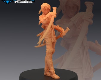 574 - Kunoichi | RPG Miniature in Resin