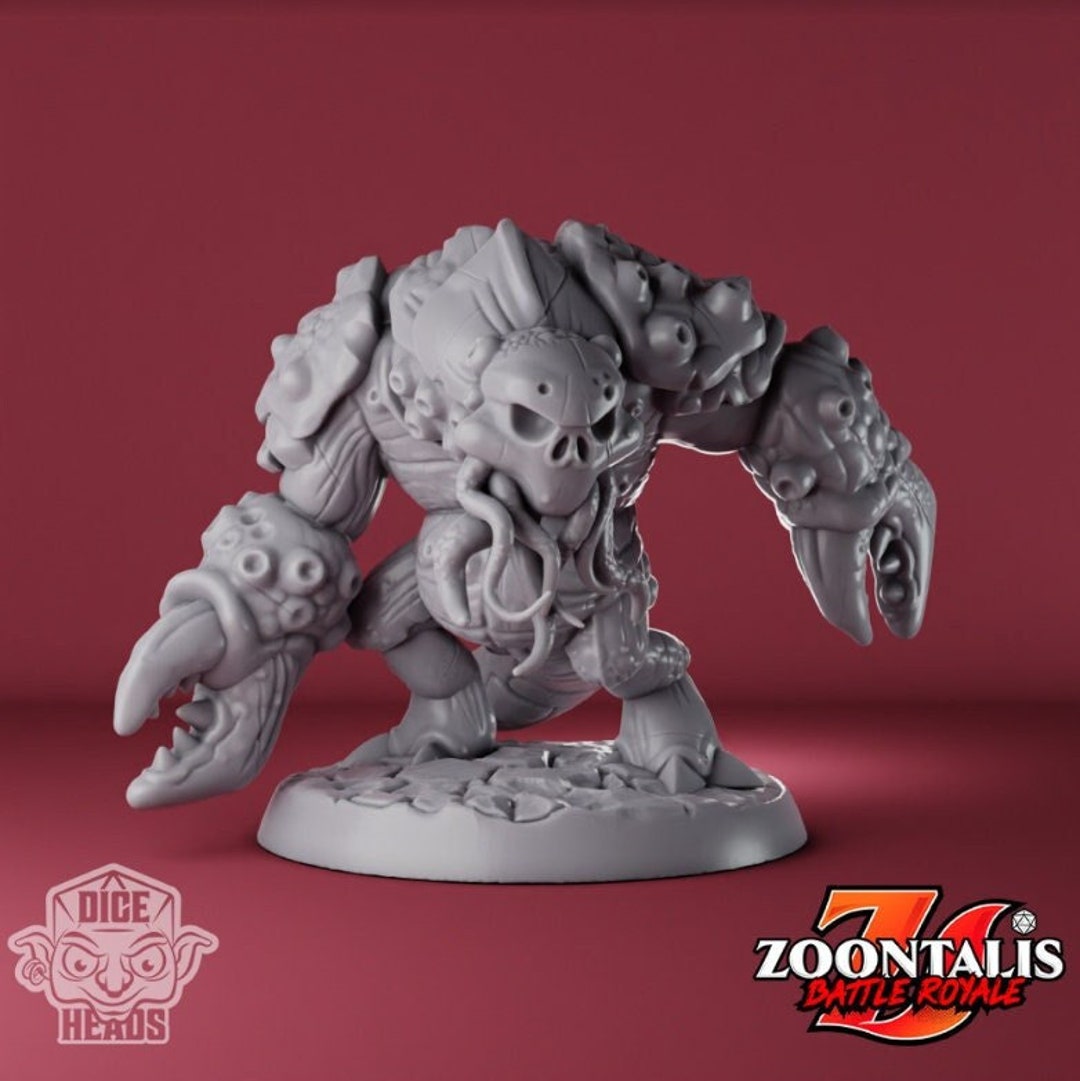 Crustion Dice Heads Zoontalis Etsy