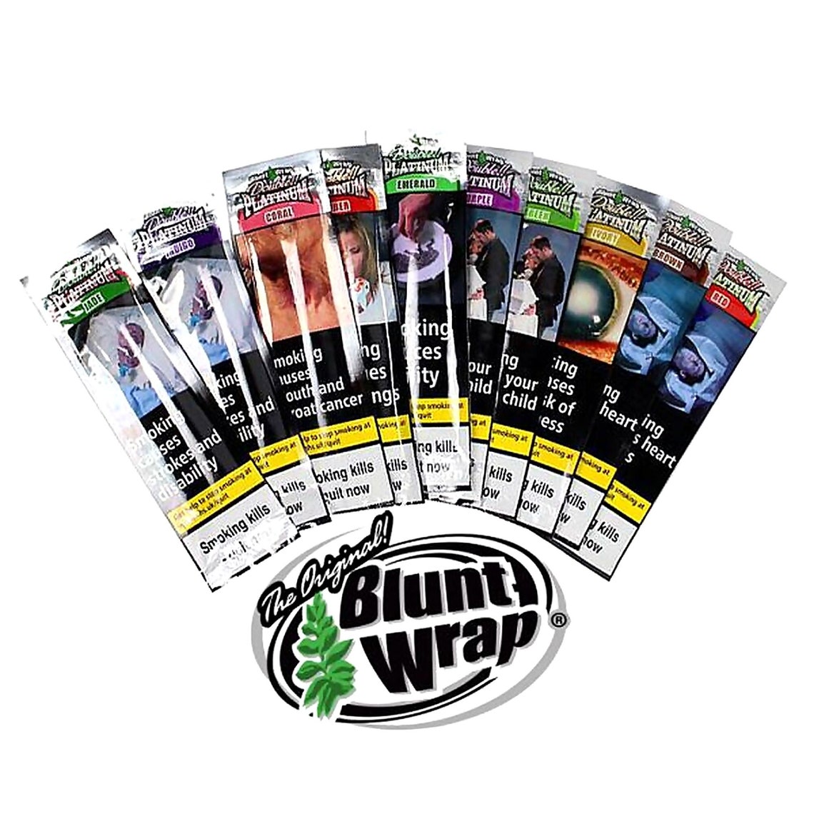 5/10/15/20 Smoking Wraps Platinum Double Pack Flavored Etsy UK