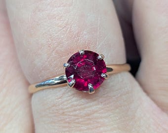 Otsby& Barton pigeon blood ruby ring