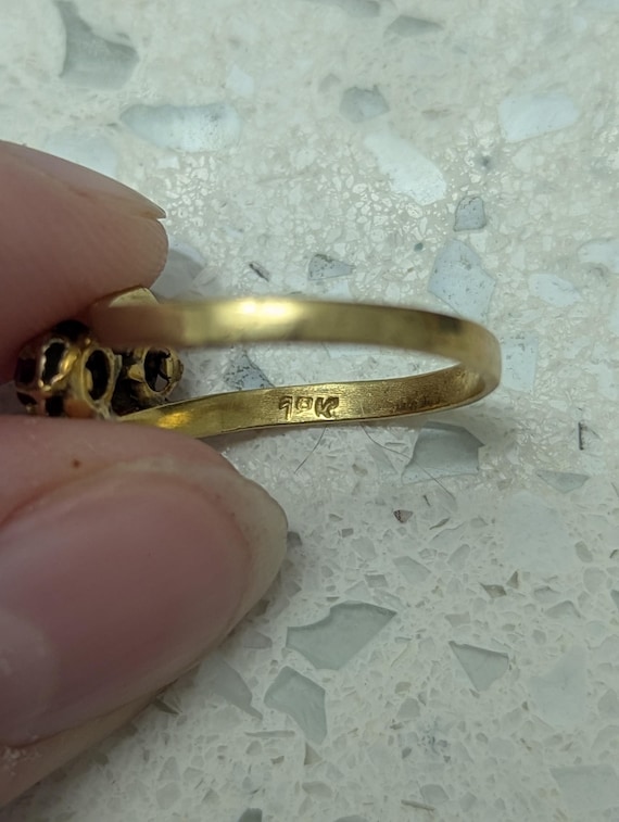 Twin bypass ruby ring - image 5