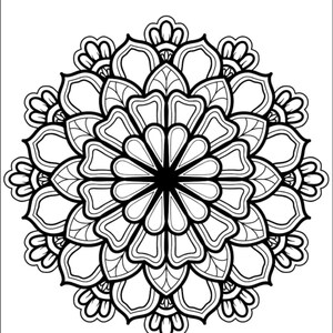 Mandala coloring pages