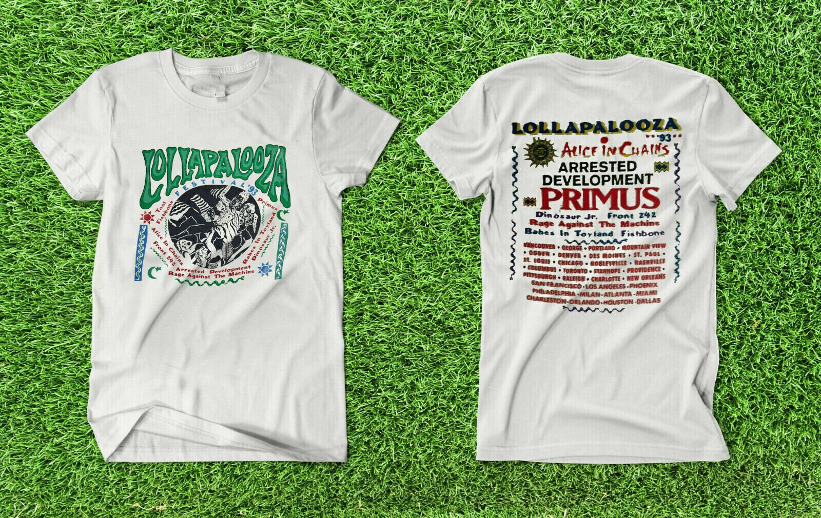Lollapalooza 1993 NEVER WORN Alice in 