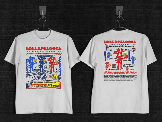 Lollapalooza 1992 Tour Concert Festival 