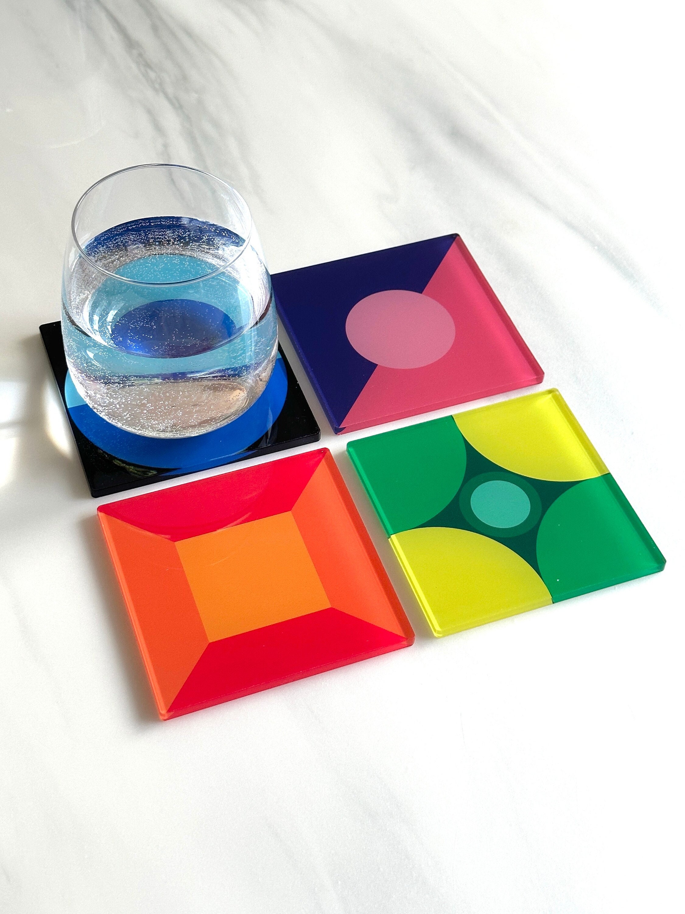 Promo Square Acrylic Coasters