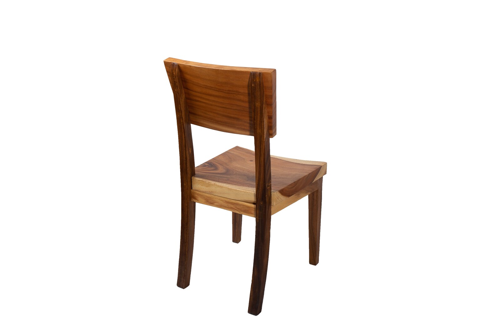 Acacia Wood Dining Chair Set Kitchen Chair Set Wood Dining Etsy