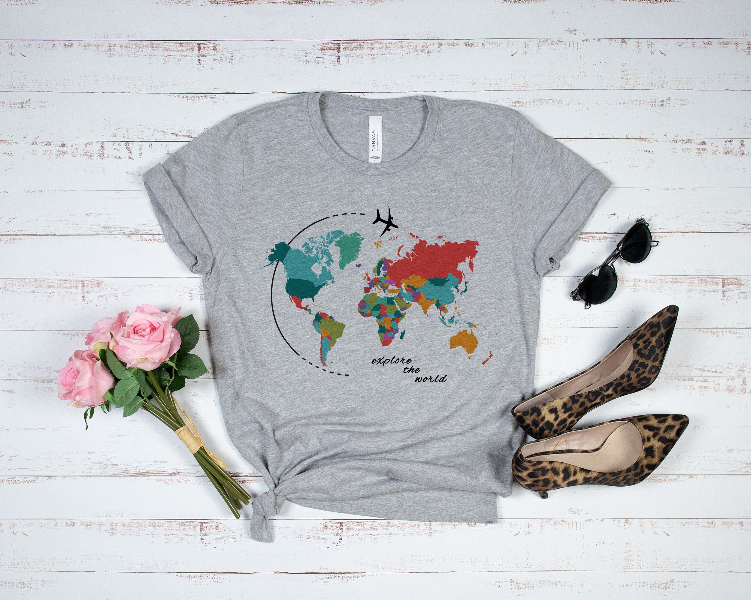 【Paragraph】25SS★ No.55 WORLD MAP LOGO T SHIRT 61W5wQlAyoL.jpg
