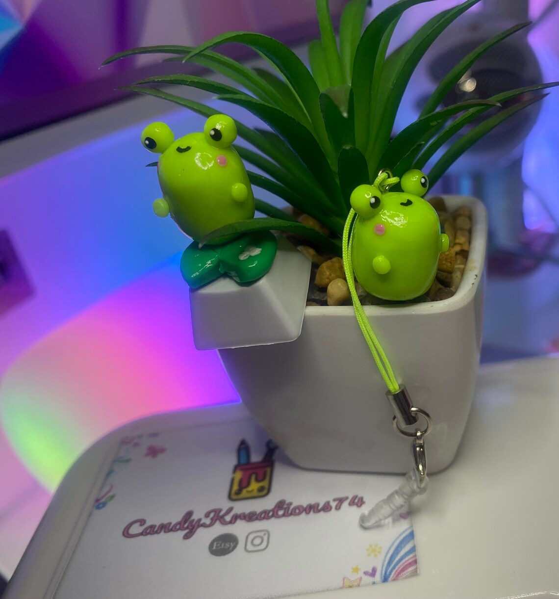 Handmade Frog Artisan Keycap /kawaii Keycap /cute Custom Etsy