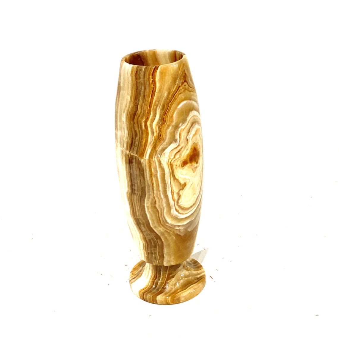Natürliche Onyx Vase Handgemachte 49 Cm 13 cm Übergroße Etsy