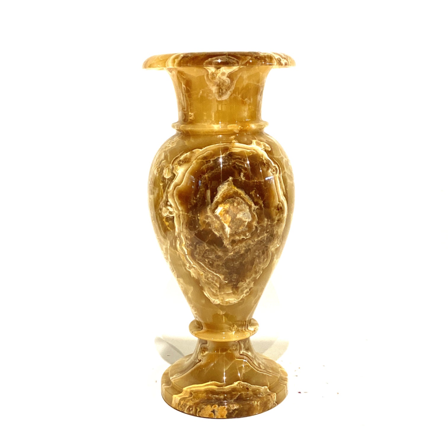 Natural Onyx Vase Handmade 63 Cm 26 Cm Oversized Etsy